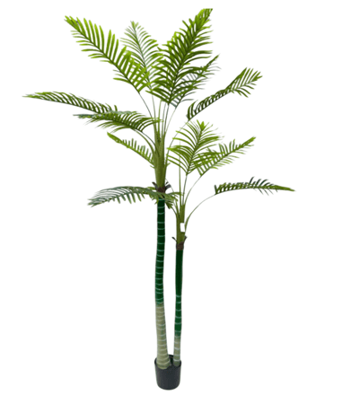شجرة نخيل صناعية فاخرة بارتفاع 220 سم