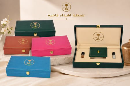 شنطة اهداء فاخرة متعددة الاوان
