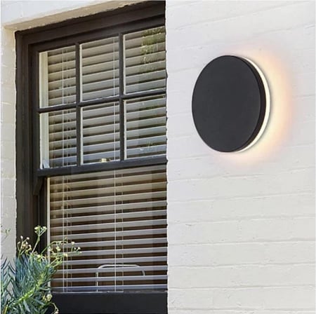 مصباح حائط خارجي 5 واط ضوء لون اصفر عصري
