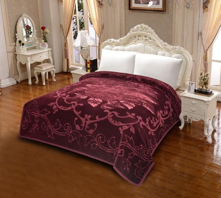 طانيات سادة طابقين 200*240 نفرين الوزن الصافي 5.50 كجم محفورة ناعمة جودة مضمونه 100٪