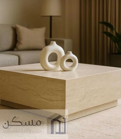 طاولة قهوة وسطية بتصميم جديد مصنوع من خشب عالي الجودة