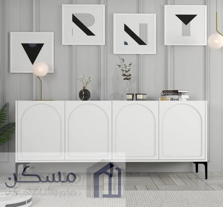 خزانة كونسول ب أرجل حديد بجودة عالية