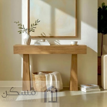 مدخل كونسول بتصميم بديل الحجر