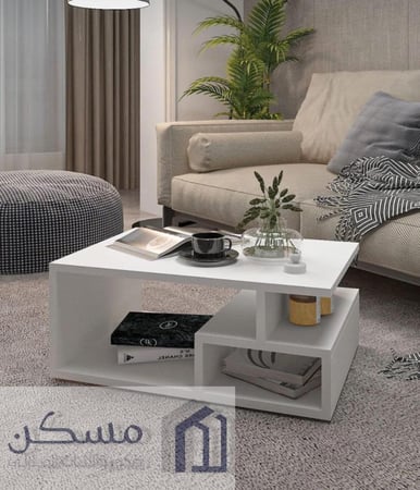 طاولة قهوة وسطية  تصميم عصري