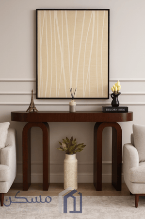 مدخل كونسول خشب سنديان