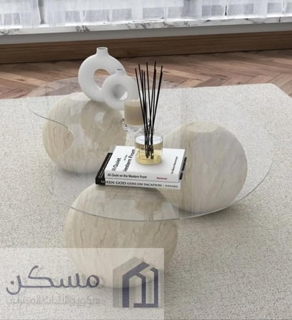 طاولة وسطية ثلاثية