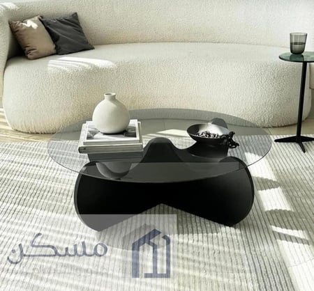 طاولة وسطية بشكل دائري