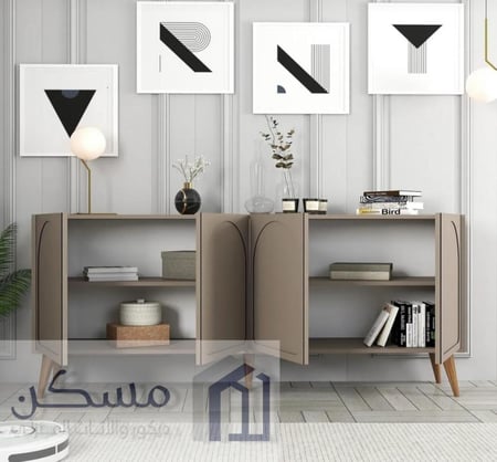خزانة كونسول ب أرجل حديد بجودة عالية