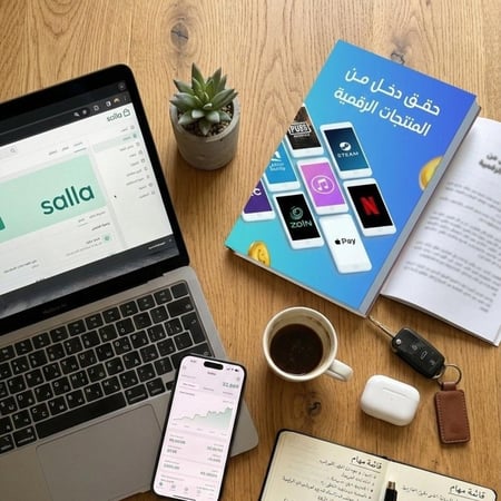 حقق دخل من المنتجات الرقميه