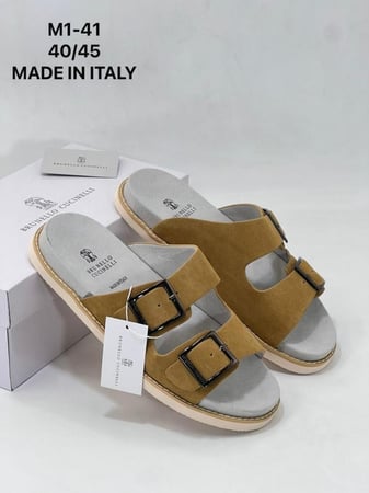 سليبر ايطالي فاخر من ماركة برونيلو كوتشينيلي((Brunello Cucinelli)