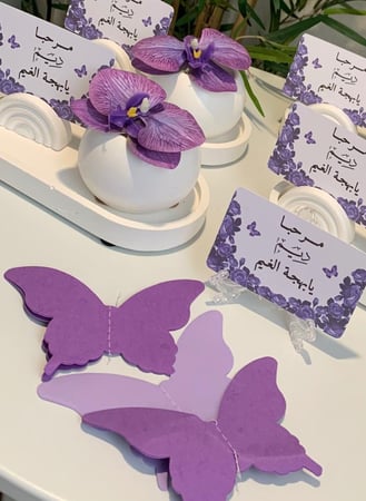 أطقم ضيافة  بيج مع اكريلك