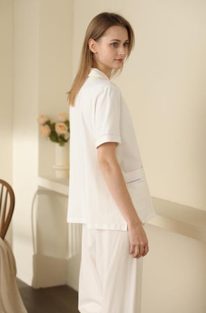 بيجاما القطن الأنثوية بتصميم راقي وأنيق