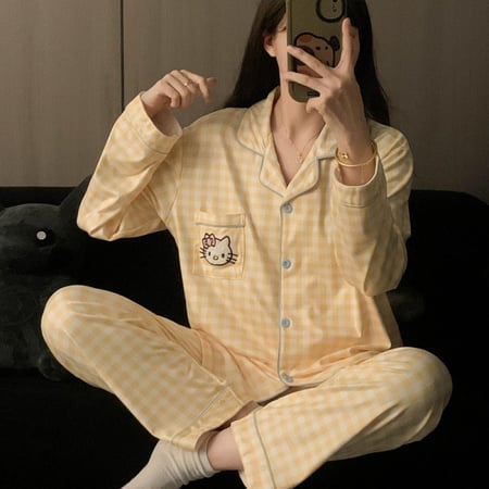 بيجاما هيلو كاتي المريحة والناعمة-A36