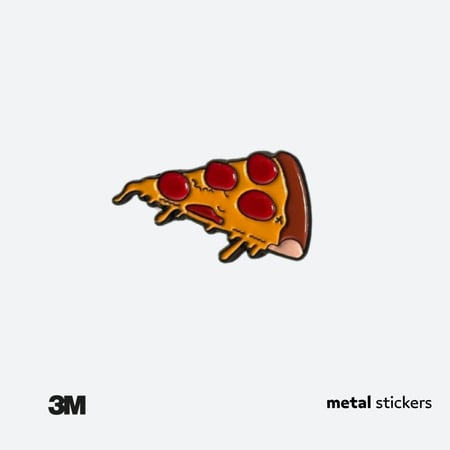 ملصق معدني Pizza