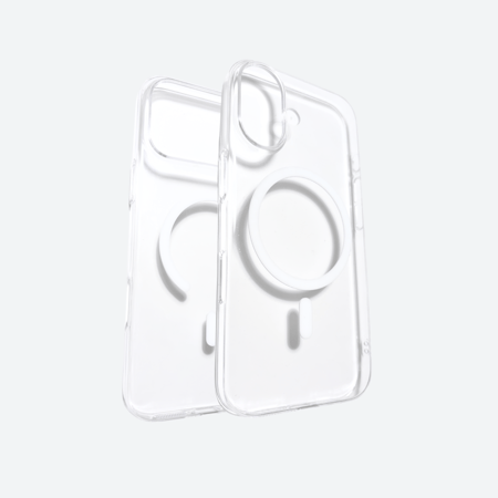 كفر ون دانك شفاف لأجهزة ايفون ( نحيف ) ماق سيف ضد الإصفرار | ONEDANK Clear Case for iPhone ( ultra slim ) MagSafe