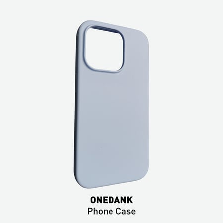 كفر حماية ون دانك سيليكون لهواتف ايفون اللون الثلجي | ONEDANK iPhone silicone case icy