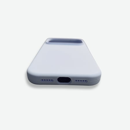 كفر حماية ون دانك سيليكون لهواتف ايفون اللون الثلجي | ONEDANK iPhone silicone case icy