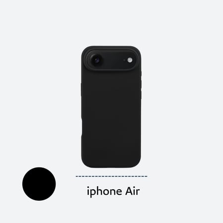كفر حماية ون دانك سيليكون لهواتف ايفون اللون الأسود الفحمي | ONEDANK iPhone silicone case black coal