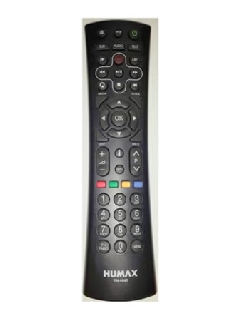 جهاز تحكم عن بعد لأجهزة استقبال هيوماكس H04S أسود
