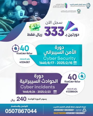 دورات الأمن السيبراني