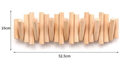 علاقة ملابس خشب من متجر فى المنزل - At Your Home