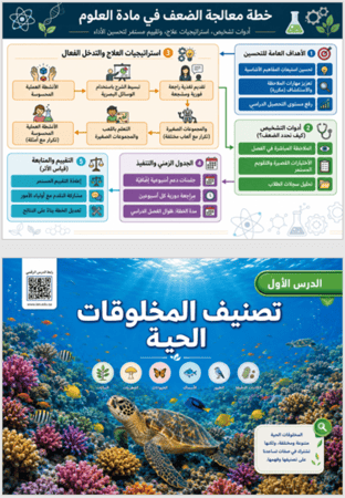 خطط الاثراء و المعالجة للصف الخامس الفصل الاول