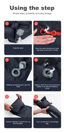 مفرش النوم الهوائي المميز