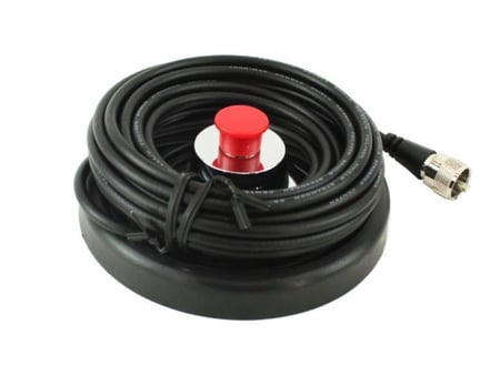 قاعدة تايواني اسود+كيبل 5M