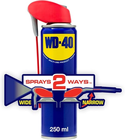 دبليو دي 40 250 مل سمارت سترو wd40 عبوتين