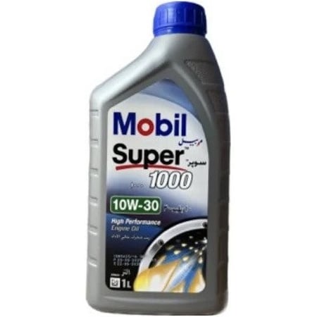 زيت محرك موبيل 10w30 واحد لتر