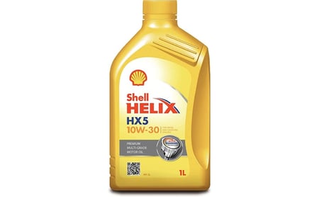 زيت محرك 10w30 HX5 من شل هيلكس 1 لتر