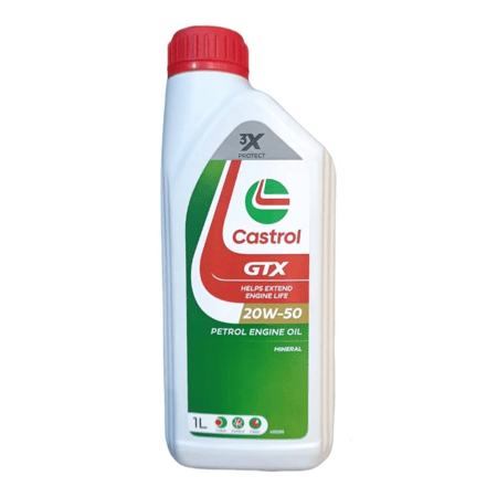 زيت محرك كاسترول 20w50 GTX واحد لتر