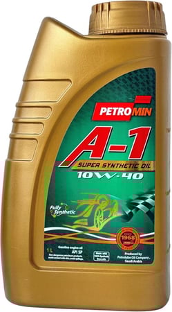 زيت بترومين 10w40 A1 تخليقي بلكامل 12 حبه