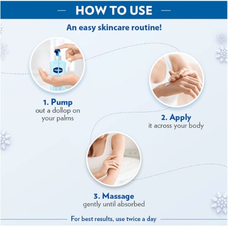 فازلين لوشن جسم ترطيب برودة الثلج - 400مل