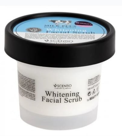 بيوتي بوفيه  مقشر الوجه بالحليب للتبييض مع مساعد الإنزيم Q10