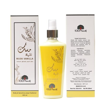 إكسا معطر الجسم مسك فانيلا - 200 مل