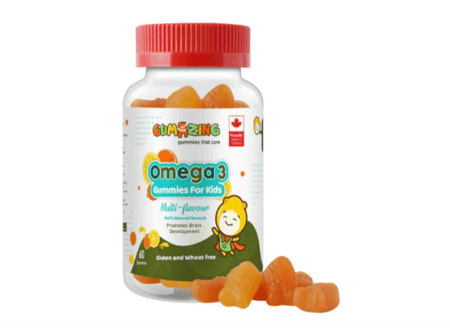 جاميزينج جاميز للأطفال – أوميغا 3 مع فيتامينات متعددة (60 حبة)