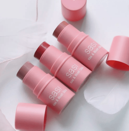 ساسي بلاش ستيك 07 - Sasi Kiss & Blush Stick 07 frist impression 4g