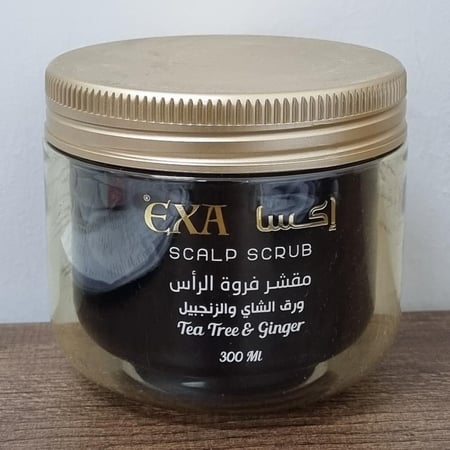 إكسا مقشر فروة الرأس  ورق الشاى والزنجبيل - 300مل