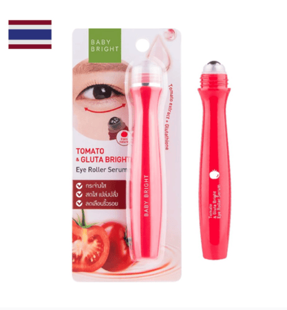 بيبي برايت رولر سيروم الجلوتاثيون والطماطم لتفتيح منطقة العين