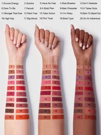 شيجلام أحمر شفاه مطفي طويل الأمد – هاف نو فير