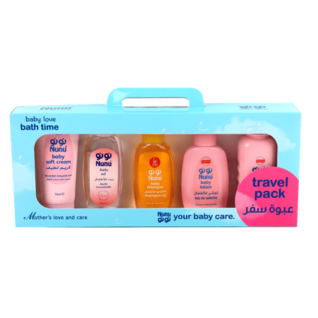 نونو مجموعة مكونة من 5 منتجات للعناية بالطفل - 50 مل