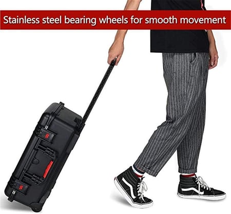 Protective Hard Camera Case With Trolley 5119