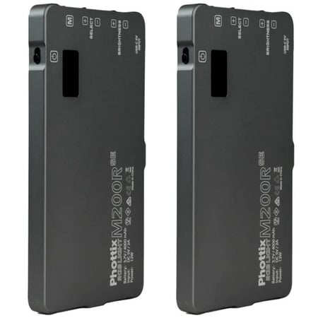 Phottix M200R SE RGB Light Twin Kit Set