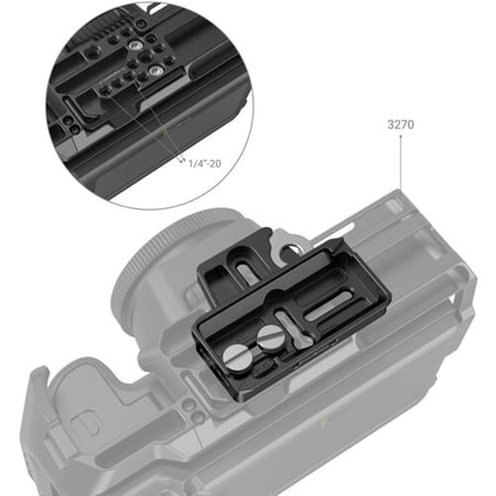SmallRig Arca-Type Quick Release Plate for DJI RS 2 and RSC 2 Gimbal (SKU:3154)