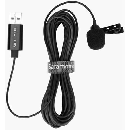 Saramonic SR-ULM10L Omnidirectional USB Lavalier Microphone