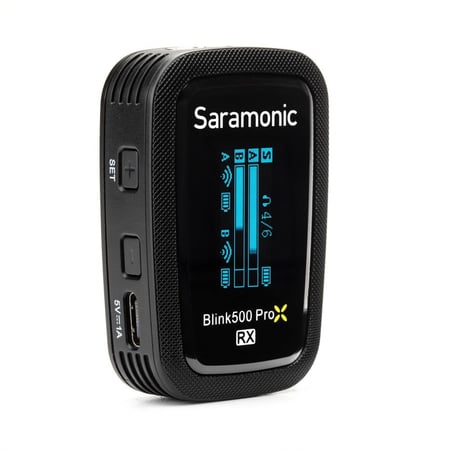 Saramonic Blink 500 ProX RX Dual-Channel Camera-Mount Digital Wireless Receiver