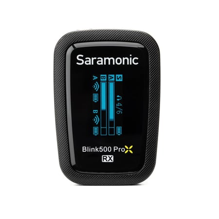 Saramonic Blink 500 ProX RX Dual-Channel Camera-Mount Digital Wireless Receiver