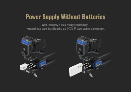 Zeapon (SS-E3P) AXIS 120 Pro Multi-axis Motorised Slider (3-axis Version)