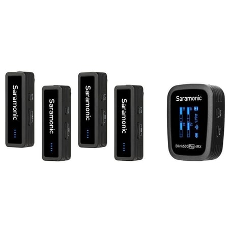 Saramonic Blink500 Pro B8 2.4GHz Four-Channel Wireless Microphone System